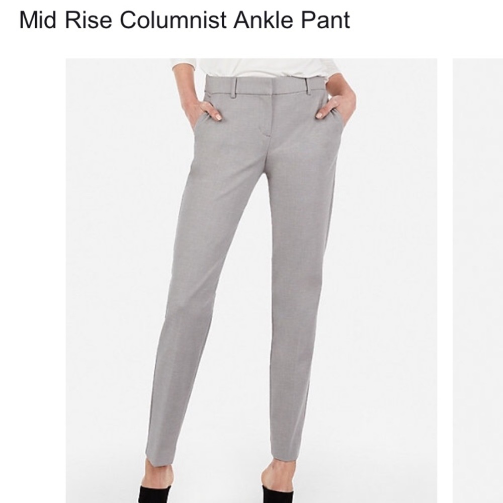 Express Columnist Ankle Pant - image 1